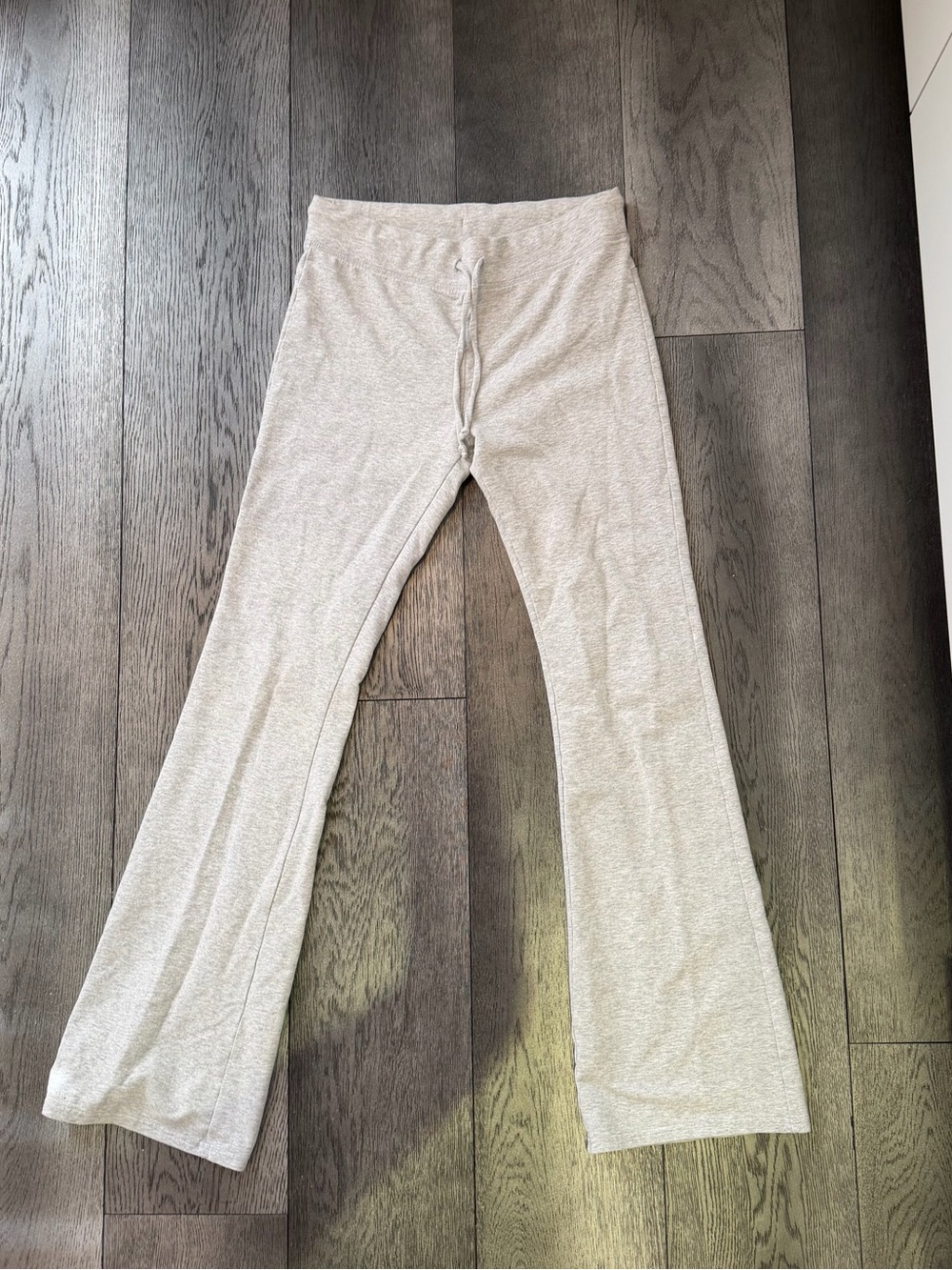 Alo Grey Lounge Pants - Soft Flare Bottoms